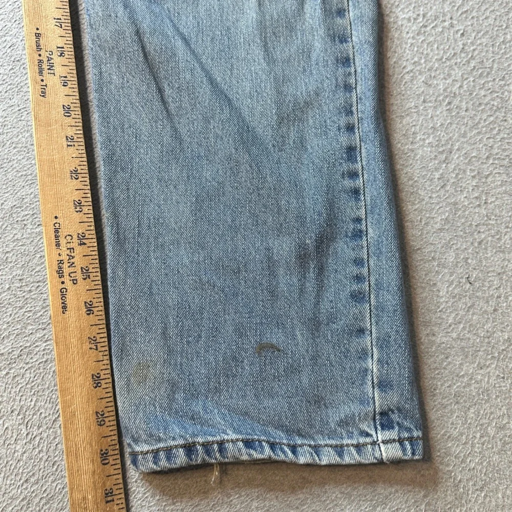 Levi's 550 Jeans Mens 36x32 (34x30) Blue‎ Relaxed Fit Tapered Light Wash Denim